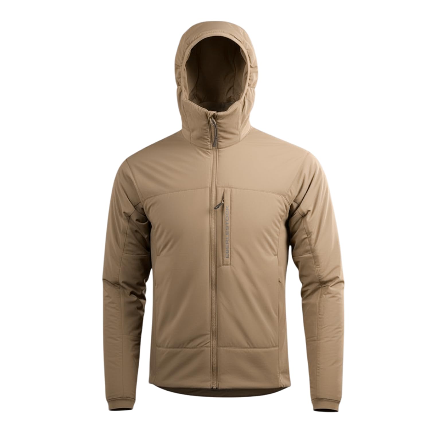 Eberlestock Altura Jacket – Lightweight Insulated PFAS-Free DWR Shell with Packable Design, Adjustable Hood, Multiple Pockets