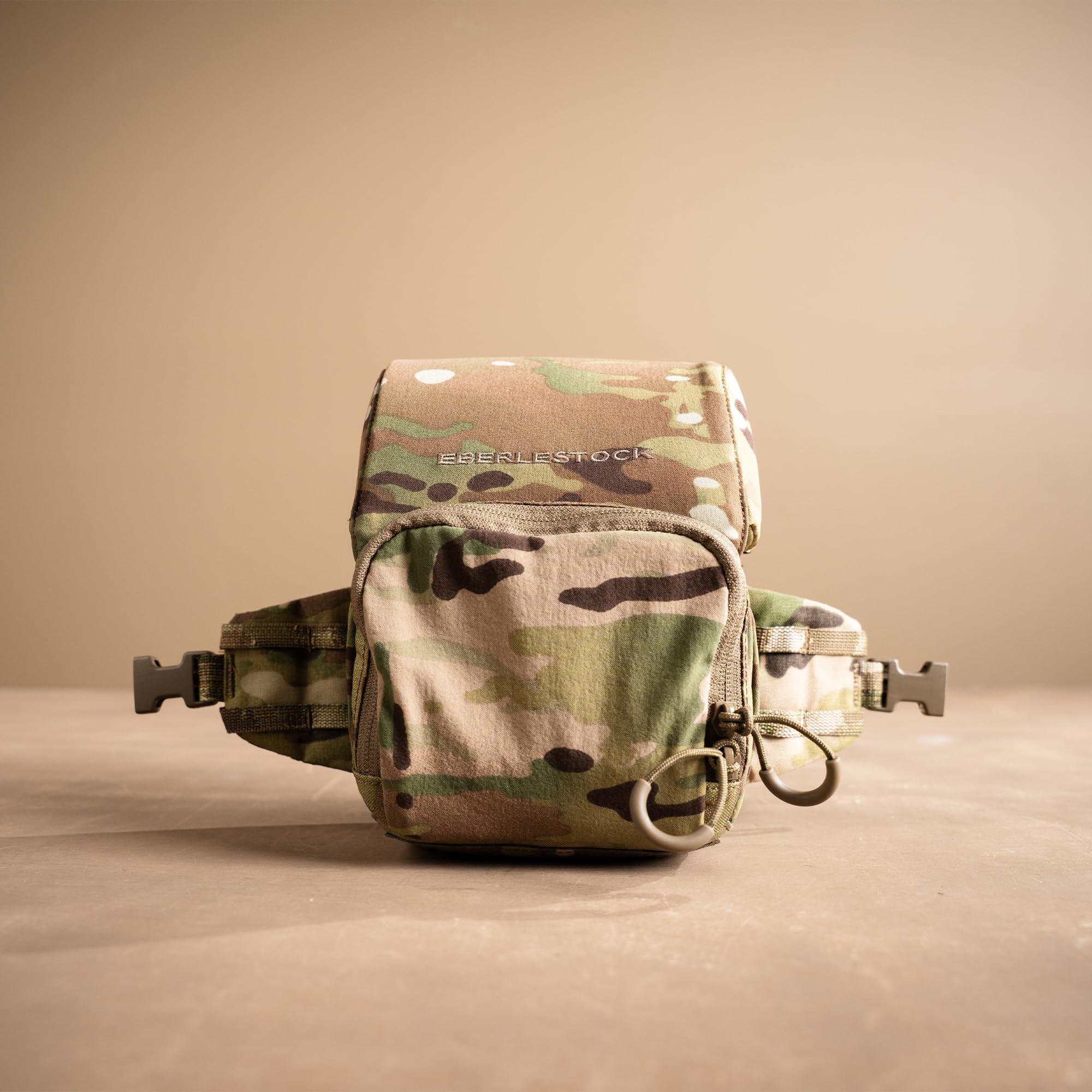 Eberlestock Bravo Modular Bino Pack – Magnetic-Free Hunting Binocular Harness with Quiet Shock Cord Closure – MOLLE Compatible – Breathable Air-Mesh Straps – Mountain, Small - Image 9