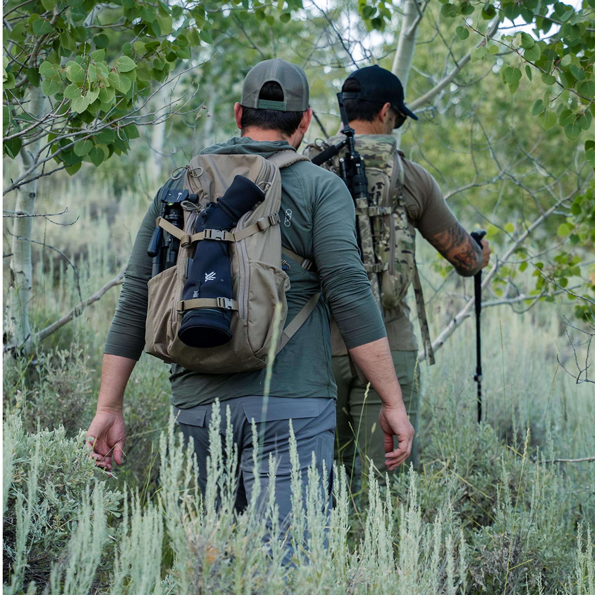 Eberlestock Brute Scout Day Pack – Lightweight Internal Frame Hunting Backpack with Aluminum Stay, 1800ci Capacity, Hydration Compatible – Military Green - Image 7