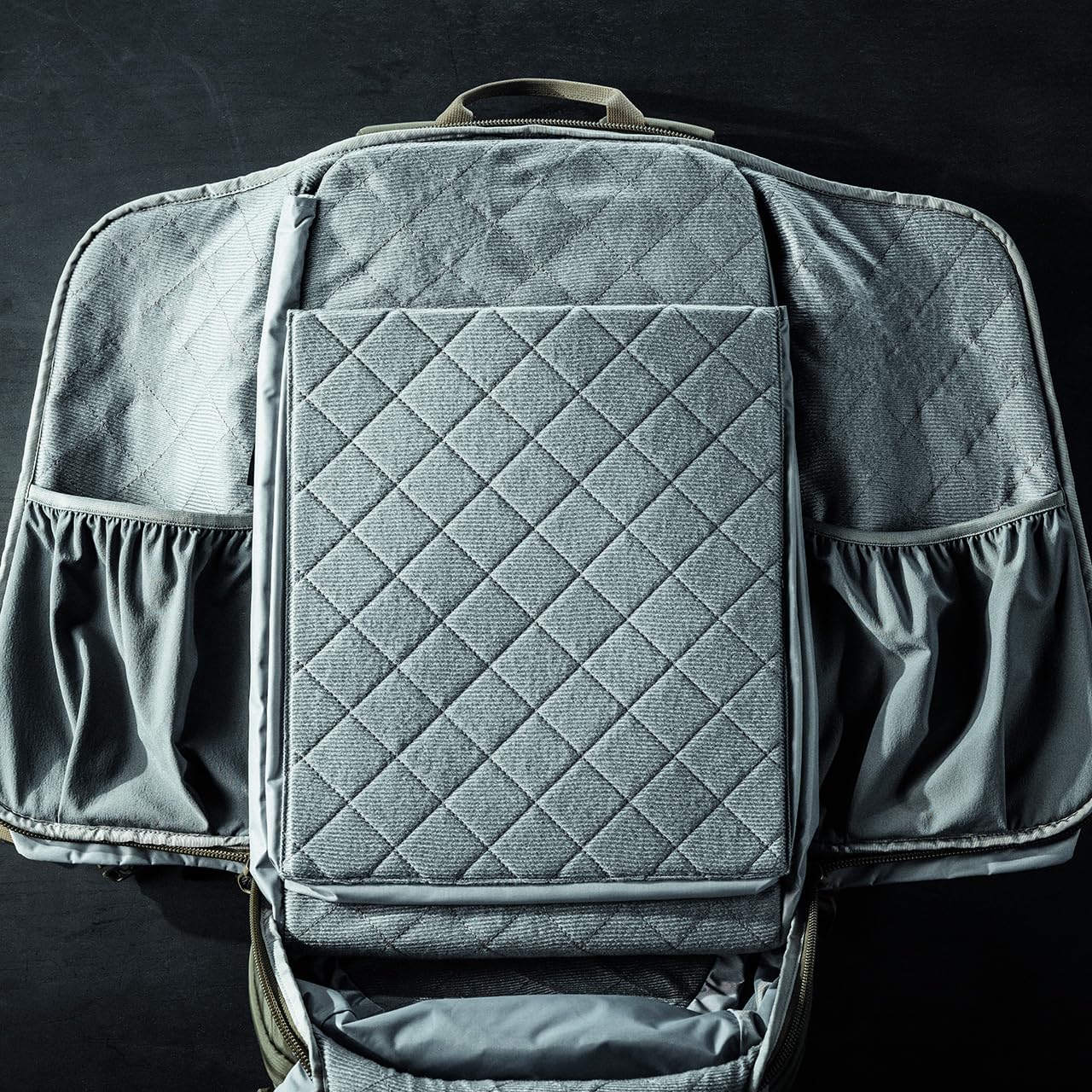 Eberlestock Fade Adapt Pack - EDC Backpack with Expandable Scabbard - Quick Disconnect Weapon Retention Strap - 2,545 C.I. - Olive - Image 6