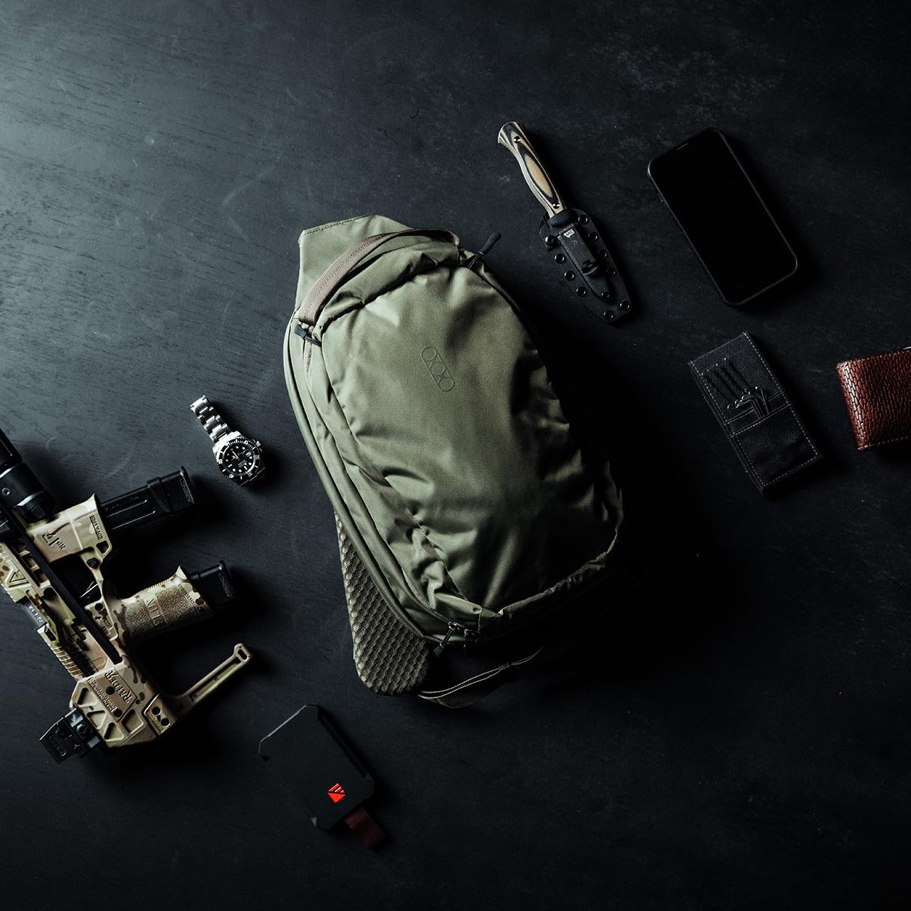 Eberlestock Fade Sling Pack - EDC Crossbody Sling Backpack - Ambidextrous Access to All Compartments - Quick Access - Image 2
