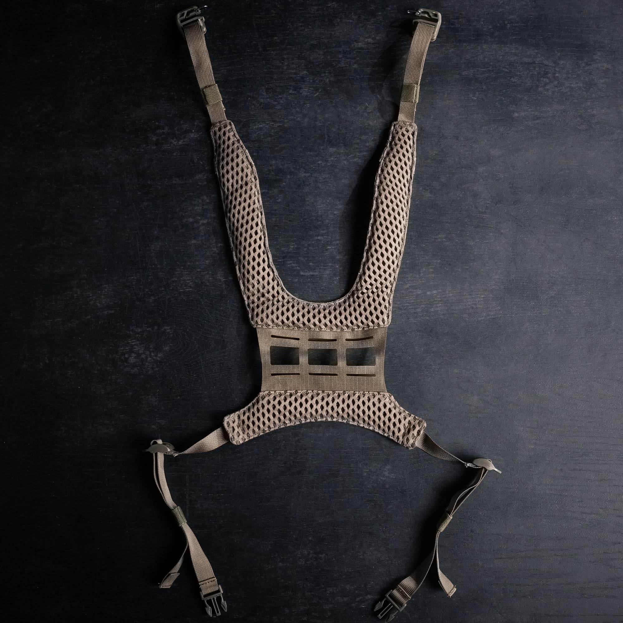 Eberlestock Fury Chest Pack – Low-Profile Tactical MOLLE Chest Rig, 500D Ripstop Nylon, Air-Mesh Harness – Hunting, Range, Military & Outdoor Gear – Multicam - Image 2