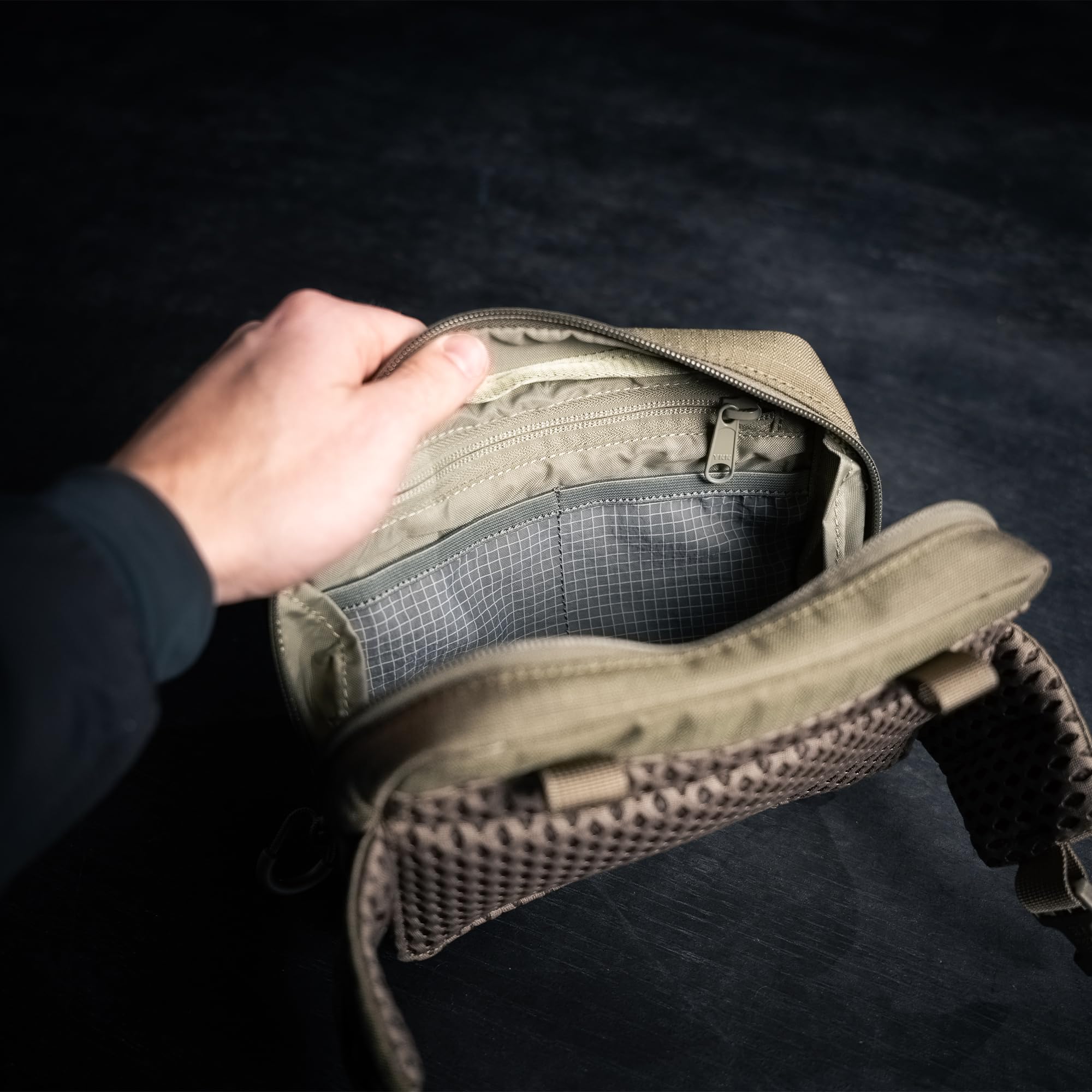 Eberlestock Fury Chest Pack – Low-Profile Tactical MOLLE Chest Rig, 500D Ripstop Nylon, Air-Mesh Harness – Hunting, Range, Military & Outdoor Gear – Multicam - Image 5