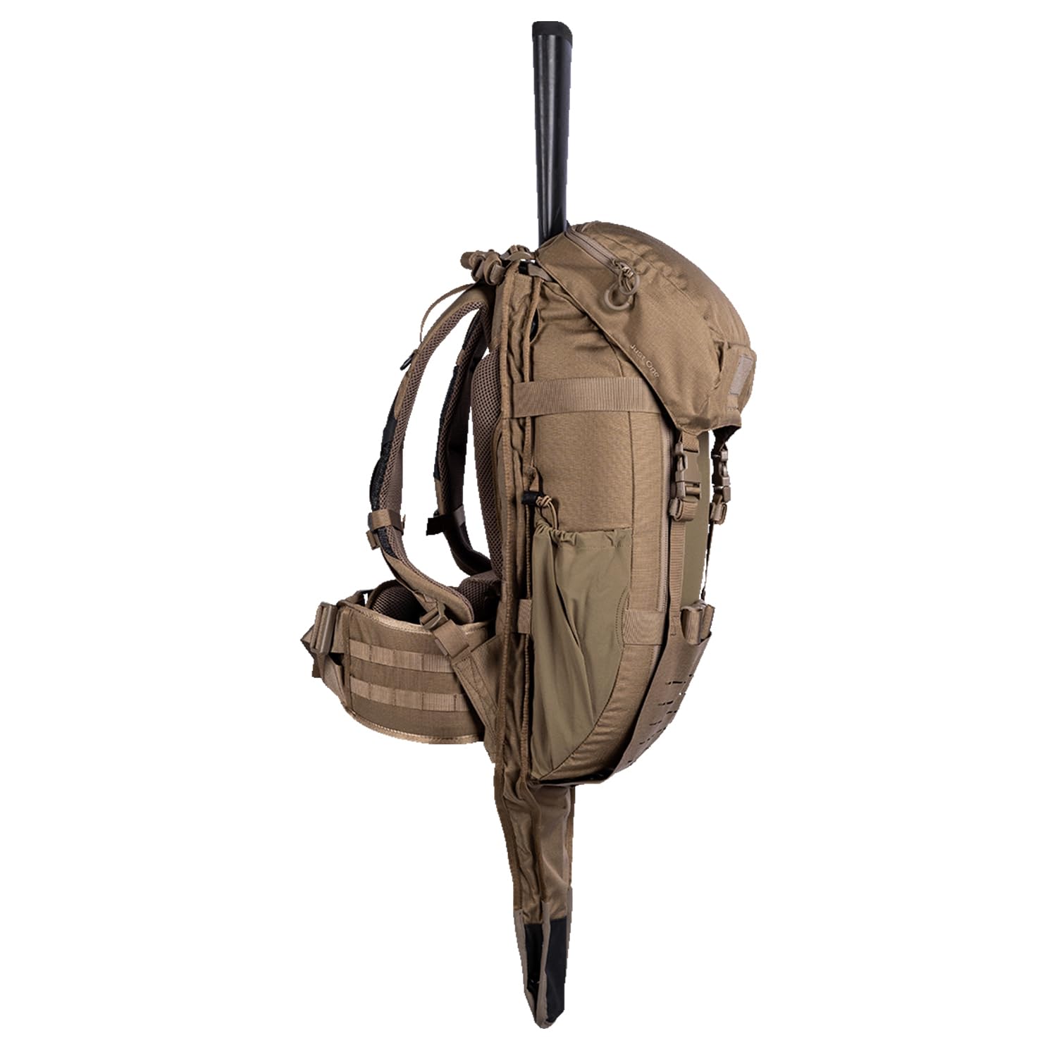 Eberlestock Just One Pack Hunting Pack - Lightweight and Versatile Day Pack for Backcountry Adventures - Built-In Rifle Scabbard - Expandable to 6500 c.i. - Military Green - Image 3