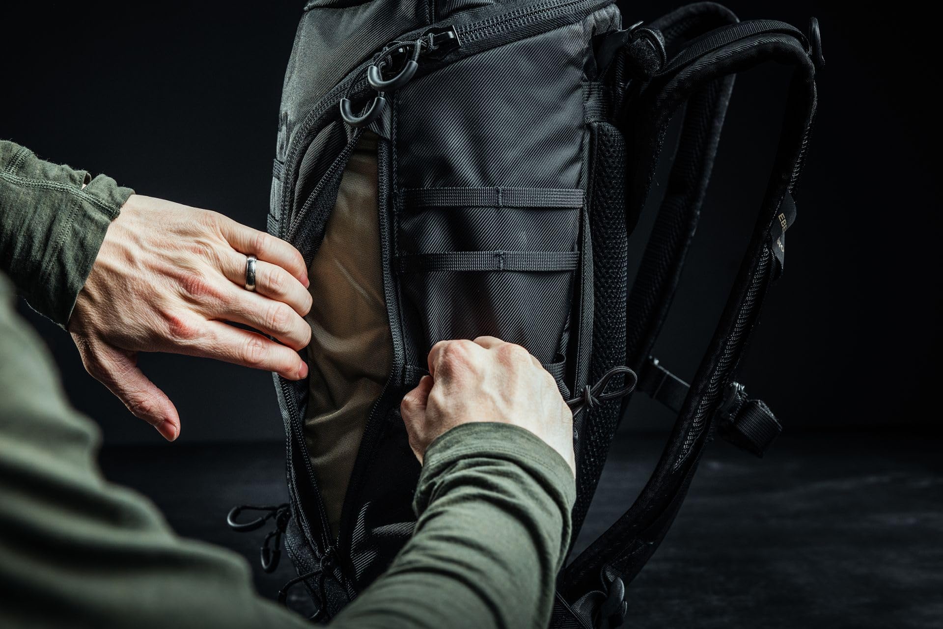 Eberlestock Little Trick Pack - Expandable EDC Backpack with an Edgy, Modern-Executive Style - Image 6