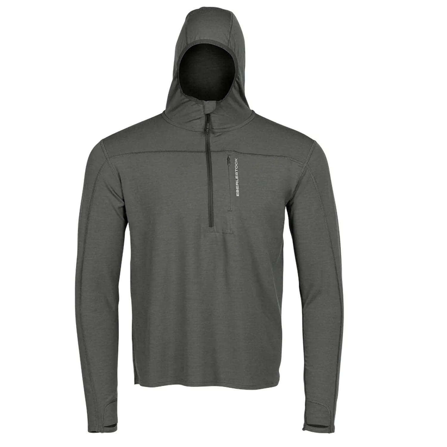 Eberlestock Lochsa Merino 1/4 Zip Hoody, Inclement Weather Base Layer, 300 GSM