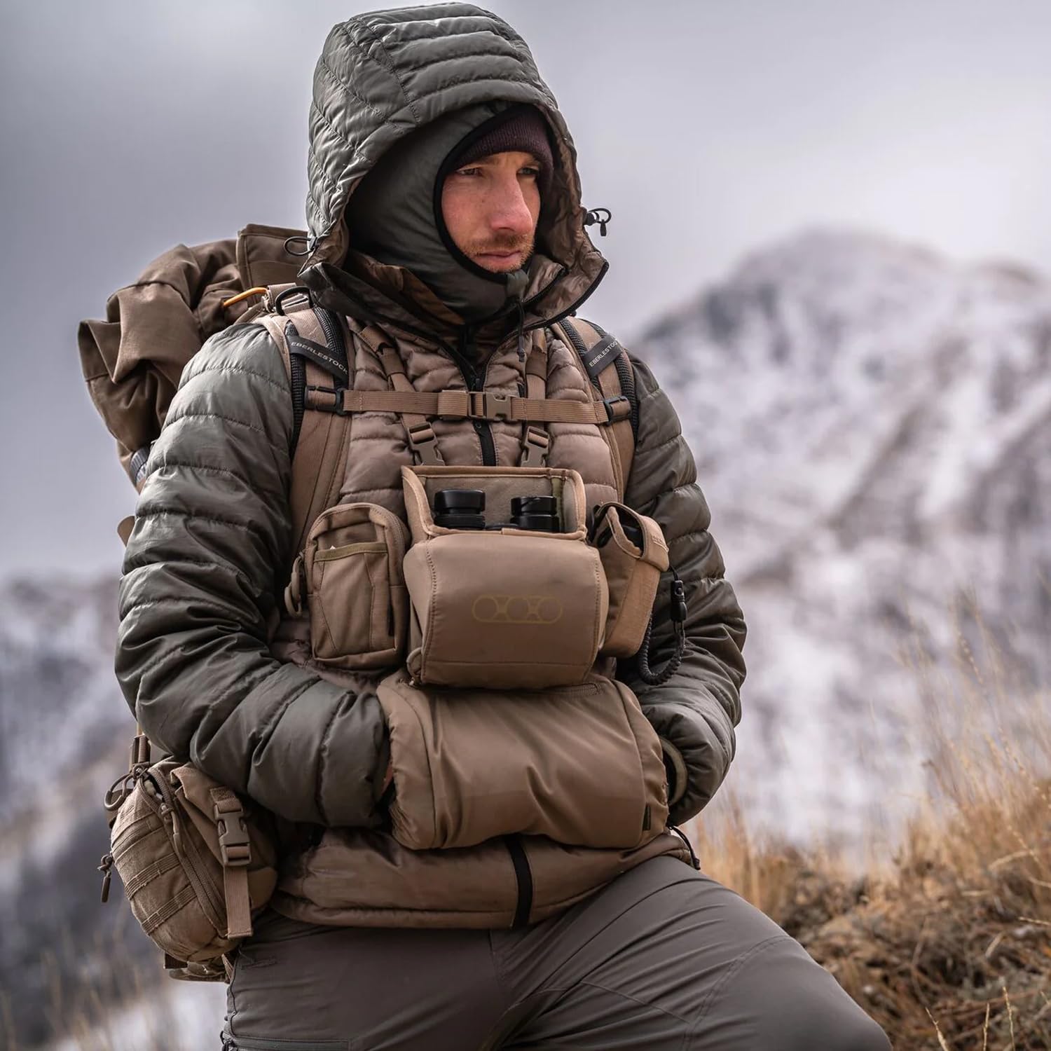 Eberlestock Recon Modular Bino Pack - Advanced Binocular Harness System with Customizable Attachments - Image 3
