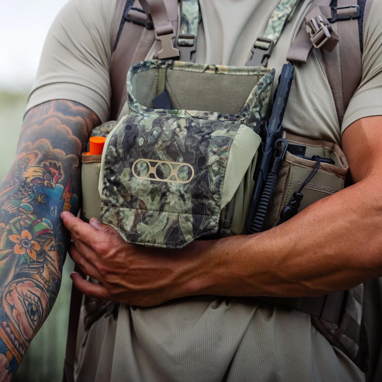 Eberlestock Recon Modular Bino Pack - Advanced Binocular Harness System with Customizable Attachments - Image 6